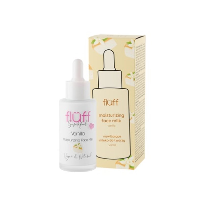 Fluff Face Milk - Vanilla 40ml - Hydrating Facial Milk