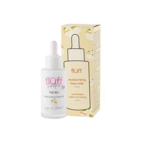 Fluff Face Milk - Vanilla 40ml - Hydrating Facial Milk
