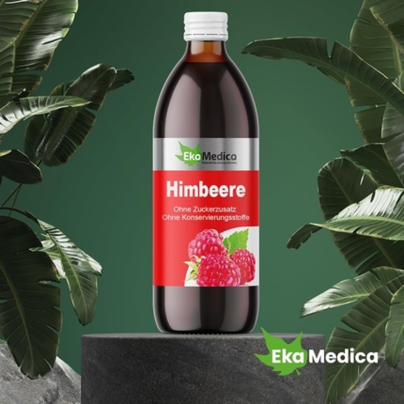 Ekamedica Raspberry Food Supplement Raspberry Juice - Naturally Pure Juice