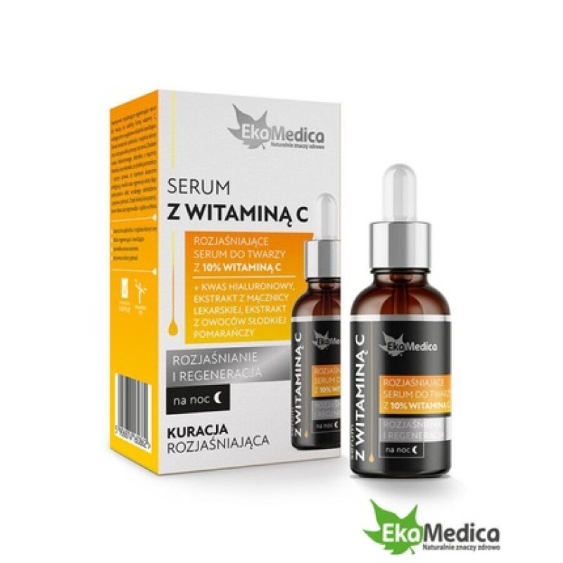 Face Night Serum with Collagen/Hyaluronic Acid/Vitamin C 20ml