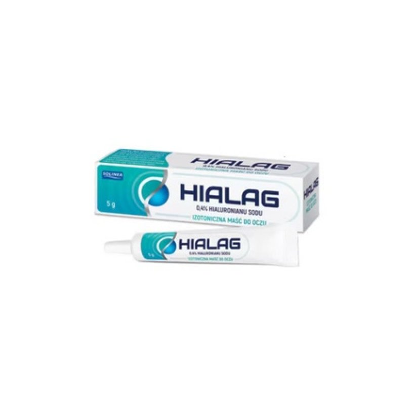 Hialag 5G Eye Ointment for Moisture, Dry Tired Eyes, and Burning
