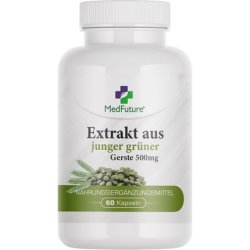 Barley Grass Green Barley Extract 500mg 60 Capsules