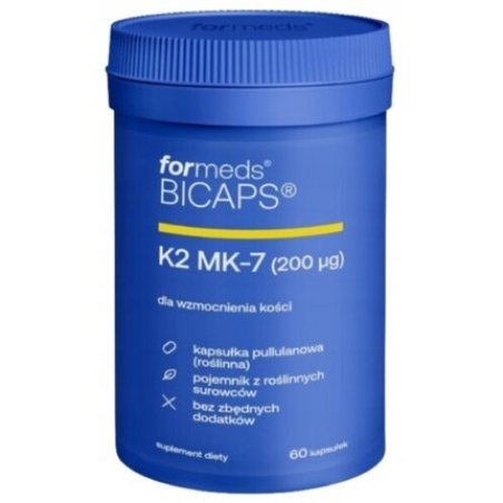Formeds Bicaps Vitamin K2 MK7 200 60 Capsules for Immunity