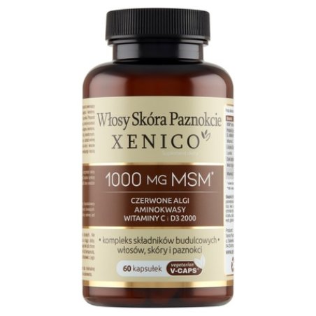 Xenico Hair Skin Nails - 60 Capsules For Long Term Health