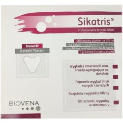 Sikatris Silicone Wrinkle and Furrow Plasters for Neckline - Pack of 5