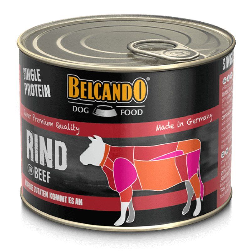 Belcando 512215 dogs moist food Beef Adult 200 g
