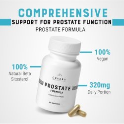 Cheers Prostate Formula 60 Capsules for Urinary & Prostate Support