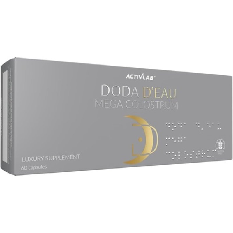 Activlab DODA D'eau Mega Colostrum 60 Capsules - Immune System, Intestinal Health, Regeneration, Skin Health