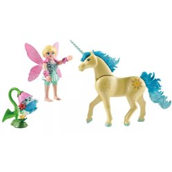 Playmobil - Collectible Unicorn: Sunshine Blossom with Fairy (71842)
