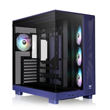 View 380 XL TG ARGB (violett, Tempered Glass x 2)