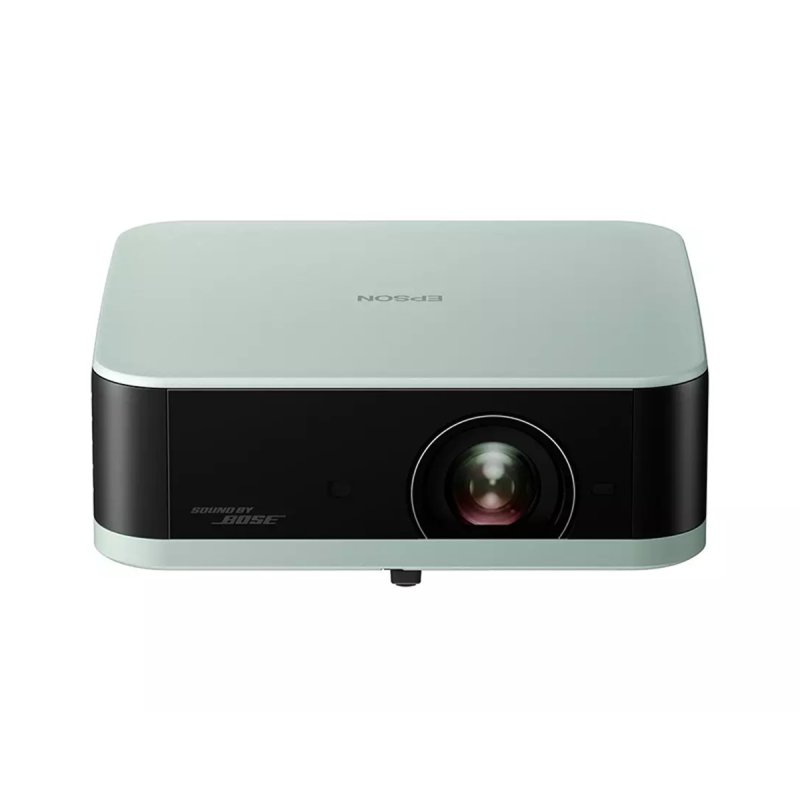 Epson Lifestudio Pop - EF-61G stylisher Smart-Projektor Eisgrün mit Sound by Bose und Google TV