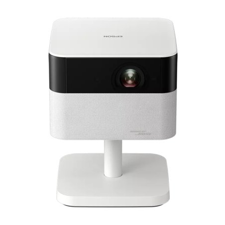 Epson Lifestudio Flex - EF-71 stylisher Smart-Projektor - Diamantweiß, mit Sound by Bose und Google TV