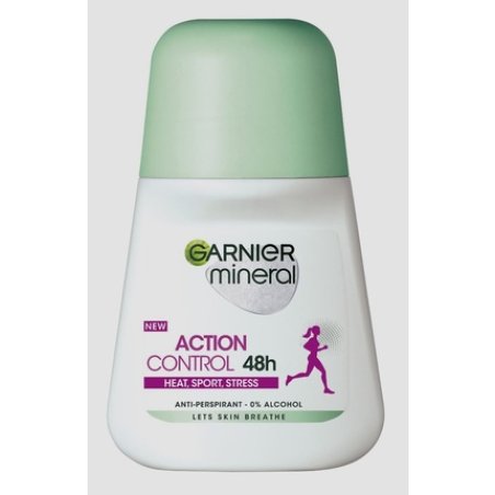 Garnier Mineral Roll-On Antiperspirant Action Control Heat Sport Stress