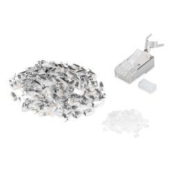 Digitus Connecteur modulaire pour câble rond, CAT 6A, blindé - 100 pièces