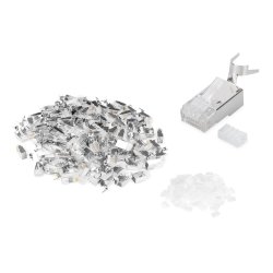 Digitus Modularstecker für Rundkabel, CAT 6A, geschirmt - 10