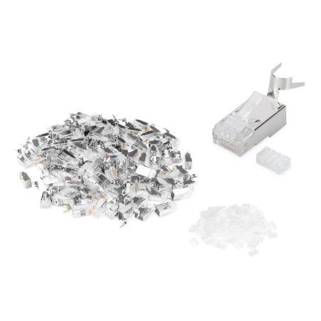 Digitus Modularstecker für Rundkabel, CAT 6A, geschirmt - 10