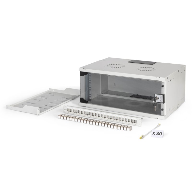 Digitus SOHO Pro network set, 483 mm (19") - 4U, 540 x 400 mm (W x D)