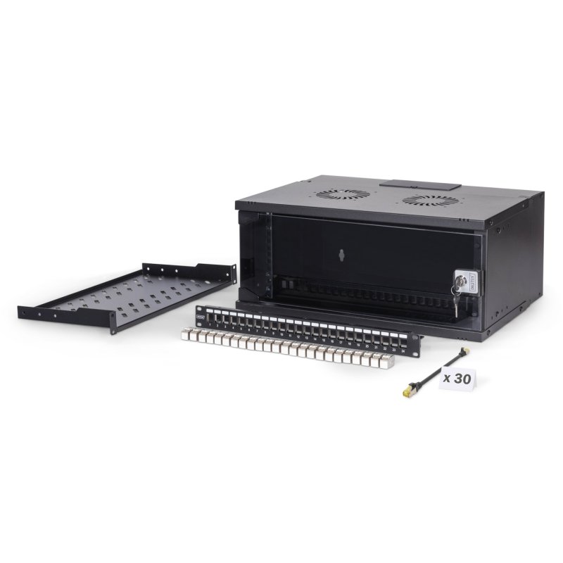 Digitus SOHO Pro network set, 483 mm (19") - 4U, 540 x 400 mm (W x D)