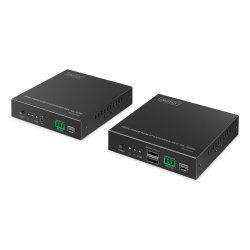 Digitus Kit d'extension KVM IP HDMI à fibre optique, 4K/60Hz