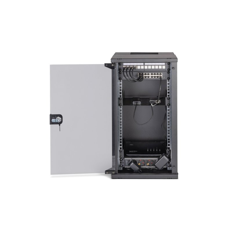 Digitus Kit réseau SOHO Pro, 254 mm (10") - 12U, 315 x 300 mm (l x p)