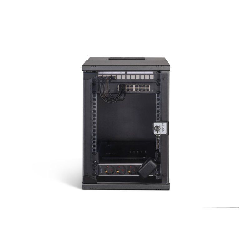 Digitus SOHO Pro network set, 254 mm (10") - 9U, 315 x 300 mm (W x D)