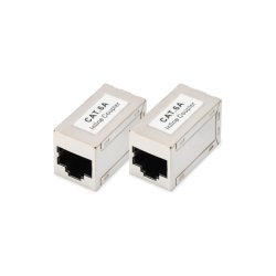 Digitus CAT 6A modular couplers, shielded - 2 pieces
