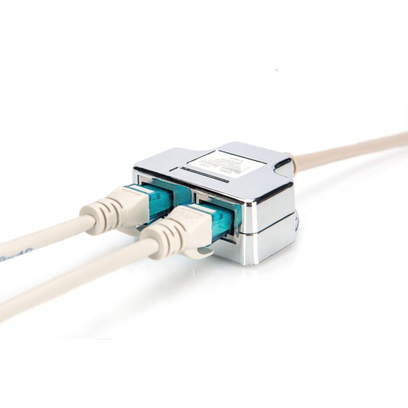 Digitus Patch Cable Adapter, CAT 5e, shielded - 1:1