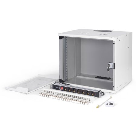 Digitus SOHO Pro network set, 483 mm (19") - 9U, 540 x 400 mm (W x D)