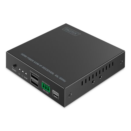Digitus Récepteur KVM IP HDMI à fibre optique, 4K/60Hz