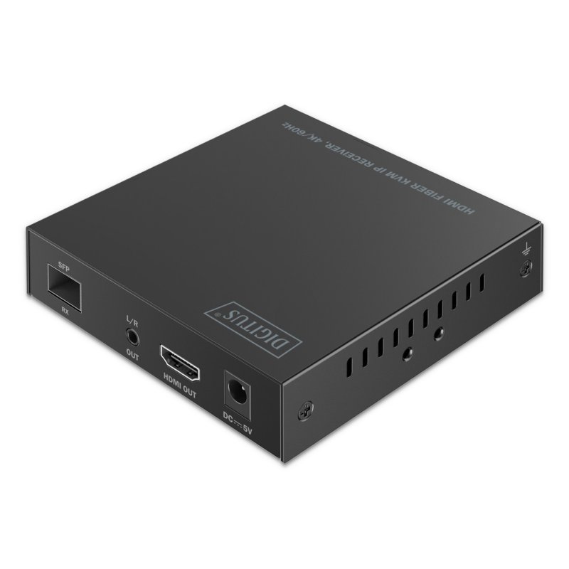 Digitus HDMI Fiber KVM IP Receiver, 4K/60Hz
