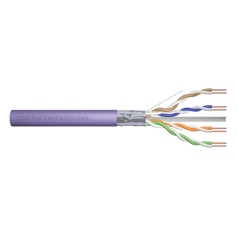 Digitus CAT 6 F/UTP installation cable, 500 m, simplex, Cca