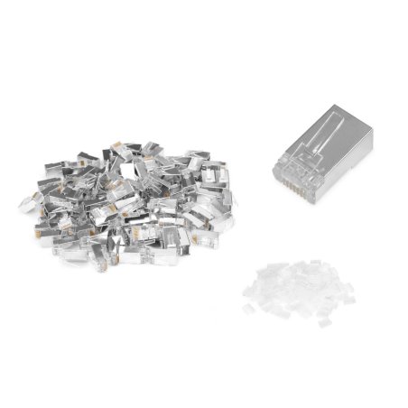 Digitus Connecteurs modulaires CAT 6 pour câbles ronds, Pass through mâle - 100 pcs.