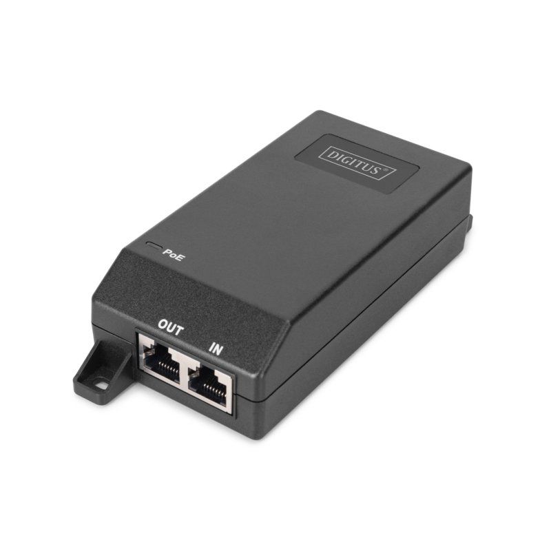 Digitus Injecteur PoE Gigabit Ethernet, 802.3at, 30 W