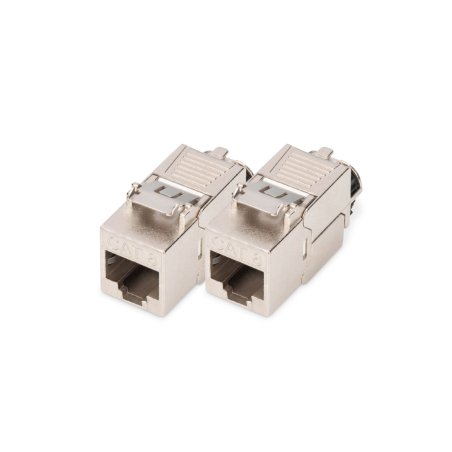 Digitus CAT 8.1 Keystone Modul, blindé, raccord de montage sans outil - 2 pces