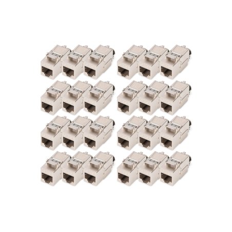 Digitus CAT 8.1 Keystone module, shielded, tool-free mounting connection - 24 pcs.