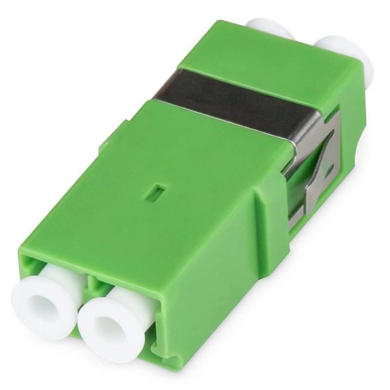 Digitus Fiber optic coupling, LC/APC, duplex, without flange