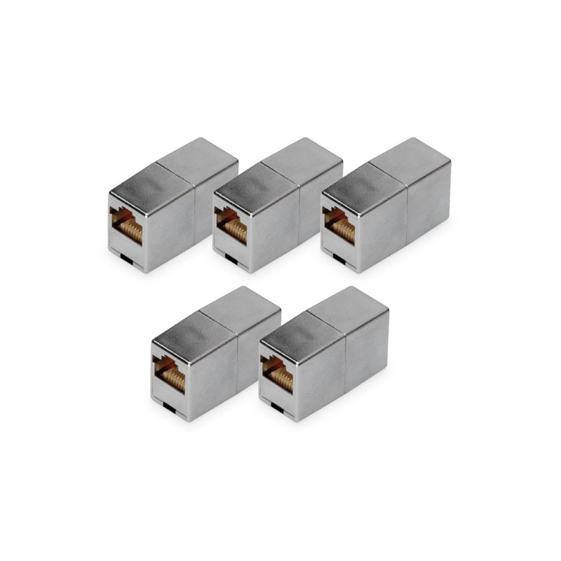 Digitus CAT 5e, classe D, coupleur modulaire RJ45 - 5 pièces