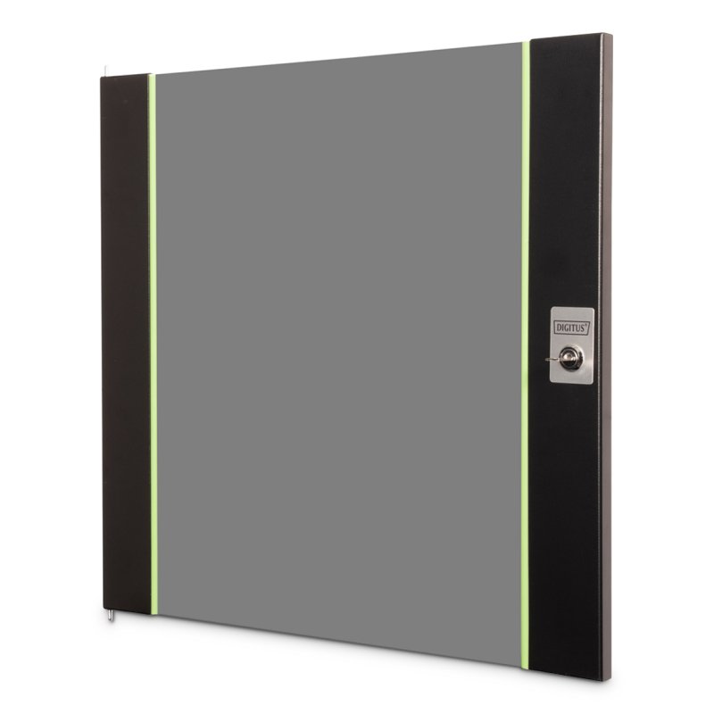 Digitus Porte avant en verre pour coffret mural 19" 12U Série Unique