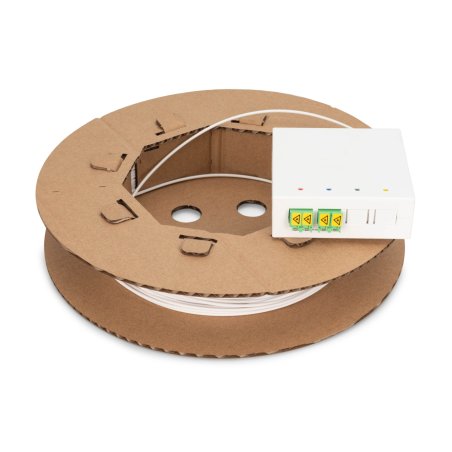 Digitus Fttx installation kit, pre-assembled, 4-fiber, LC/APC connector, length 70m