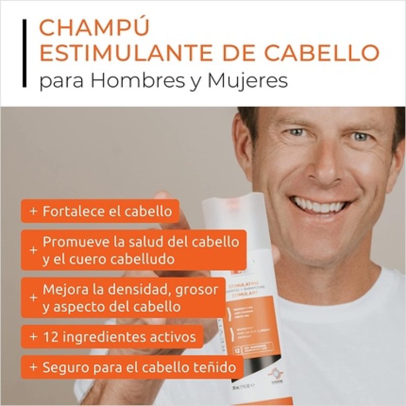 DS Laboratories Revita Shampoo and Conditioner for Hair Biotin Sulfate-Free DHT Blocker Set 205ml