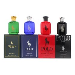 Ralph Lauren Polo Miniatures 4 X 15ml Fragrances For Men