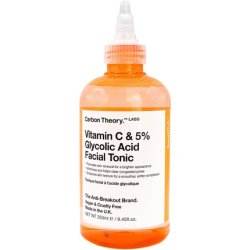 Carbon Theory Supavit-C Vitamin C Skin Toner for Face 5% Glycolic Acid