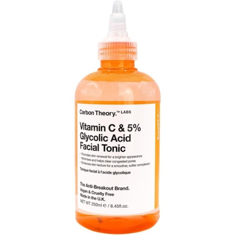 Carbon Theory Supavit-C Vitamin C Skin Toner for Face 5% Glycolic Acid