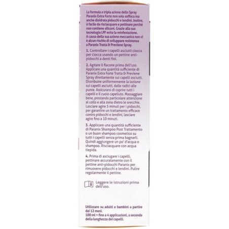 Paranix Extra Strong Spray with Comb