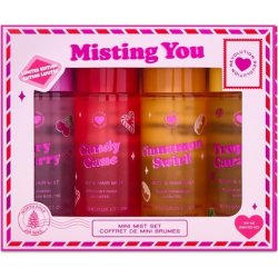 I Heart Revolution Misting You Mini Body Gift Set - Pack of 4 Mini Fragrance Mists