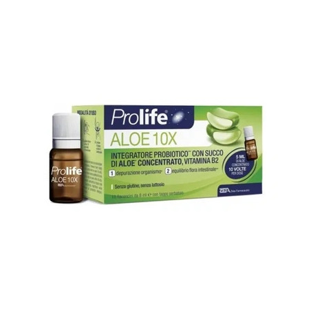 Zeta Farmaceutici Prolife Aloe 10x 10 Vials 8 Milliliters