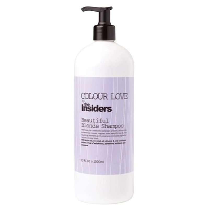 The Insiders Colour Love Beautiful Blonde Shampoo 1000ml