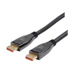 DACOMEX DP2.1 80Gbps Cord metal braid eco friendly - 1,5 m