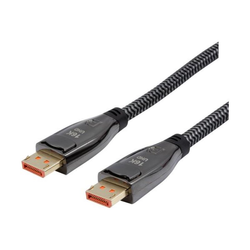 DACOMEX DP2.1 80Gbps Cord metal braid eco friendly - 1,5 m