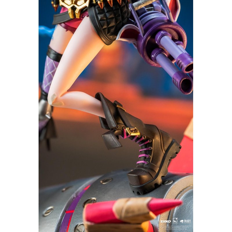 LEAGUE OF LEGENDS - Jinx & Warwick - Statuette Diorama 1/10 37cm